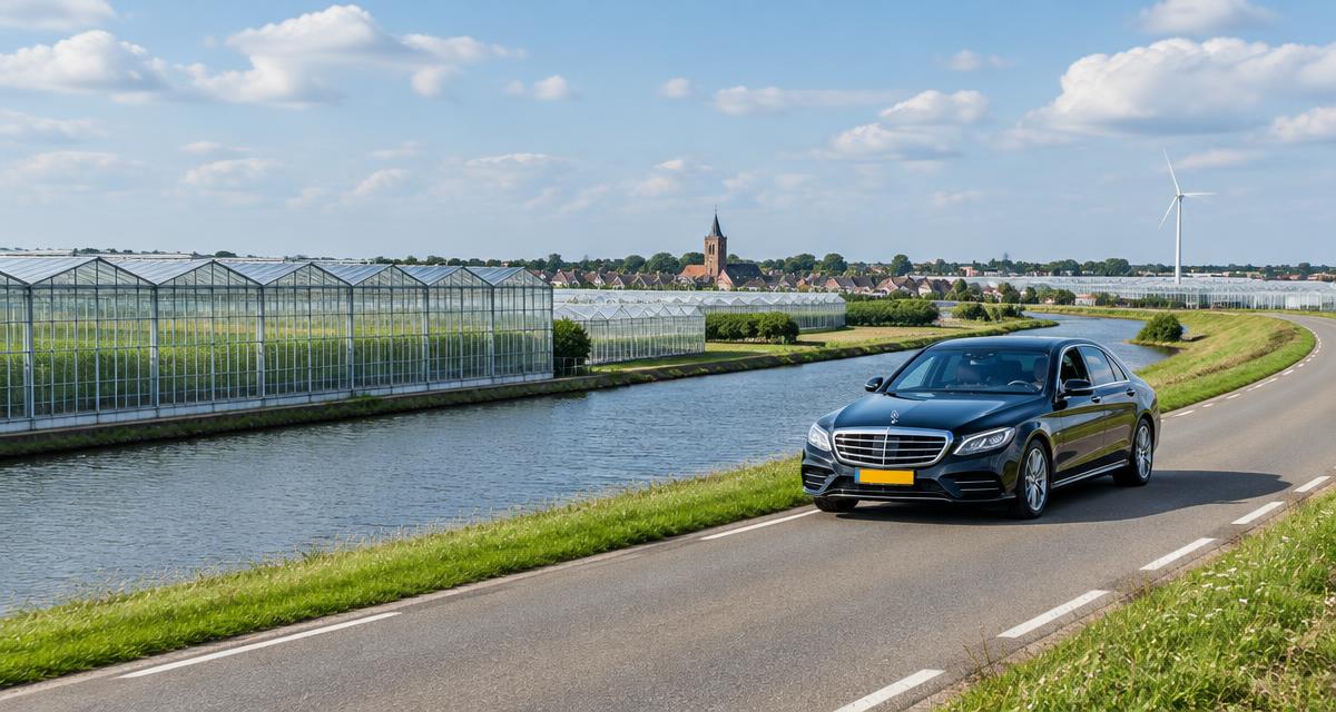 Taxi Maasdijk naar Schiphol