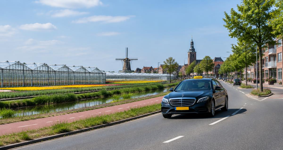 Taxi Naaldwijk naar Schiphol
