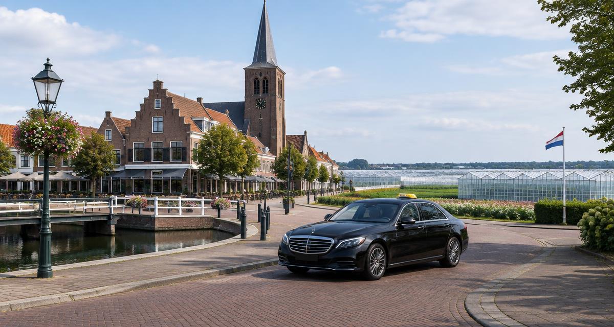 Taxi 's-Gravenzande naar Schiphol