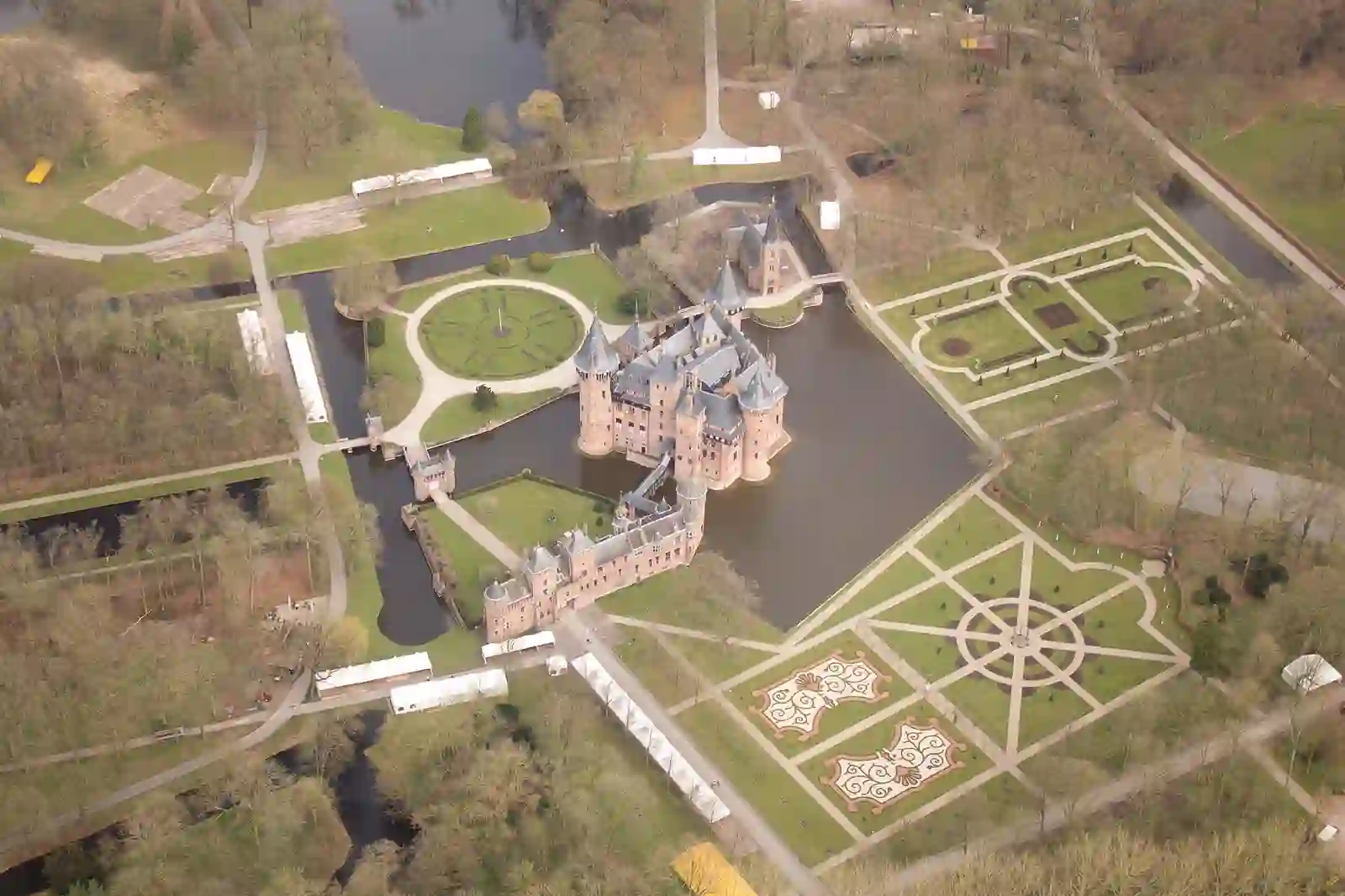 Kasteel De Haar bij Utrecht, de hoofdstop van deze tour