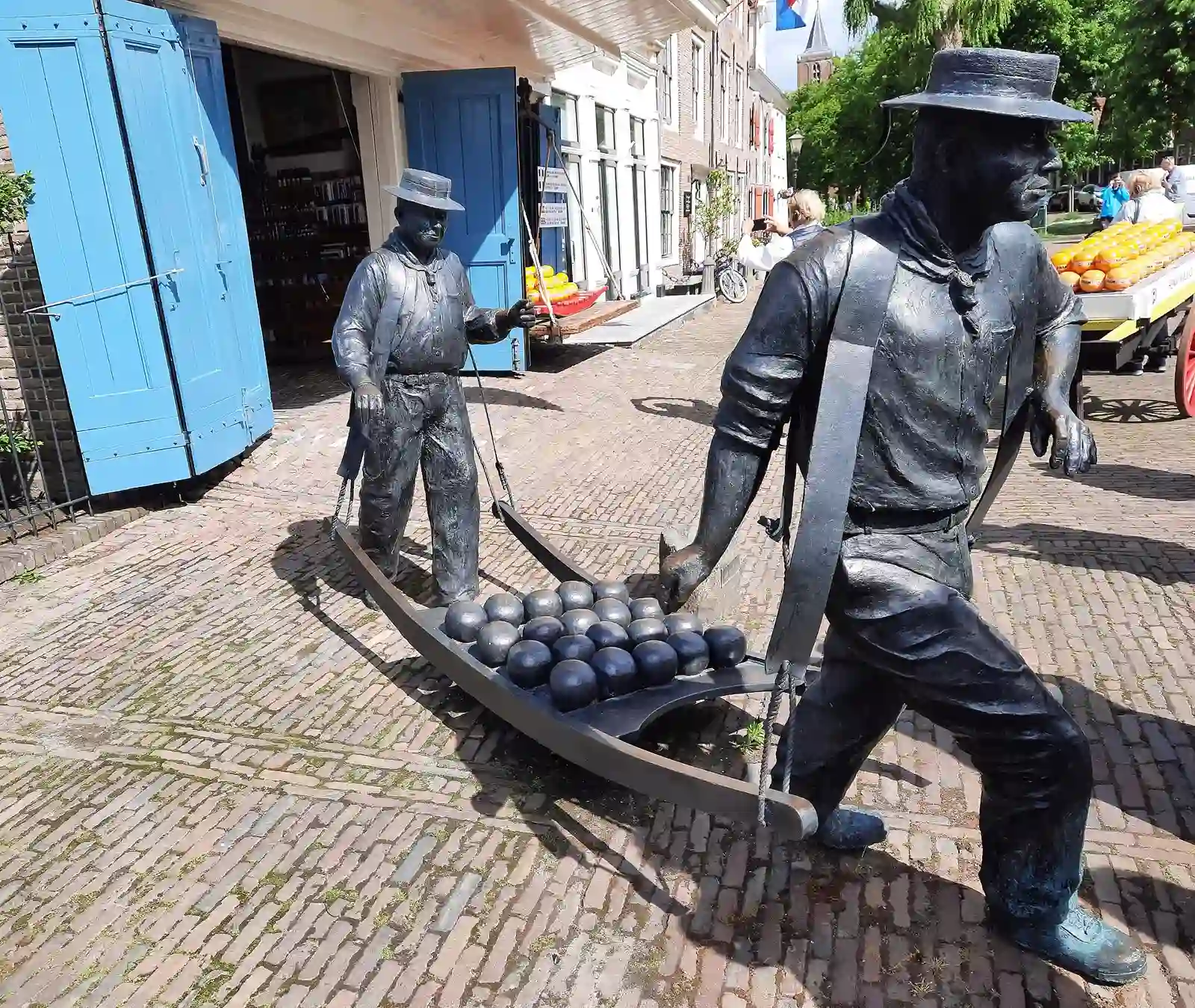 De historische binnenstad van Edam
