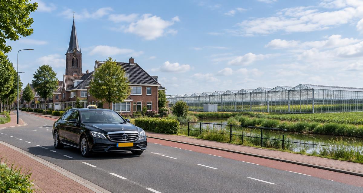 Taxi Wateringen naar Schiphol